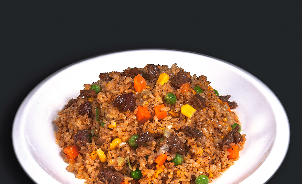  火焰山牛肉炒飯 