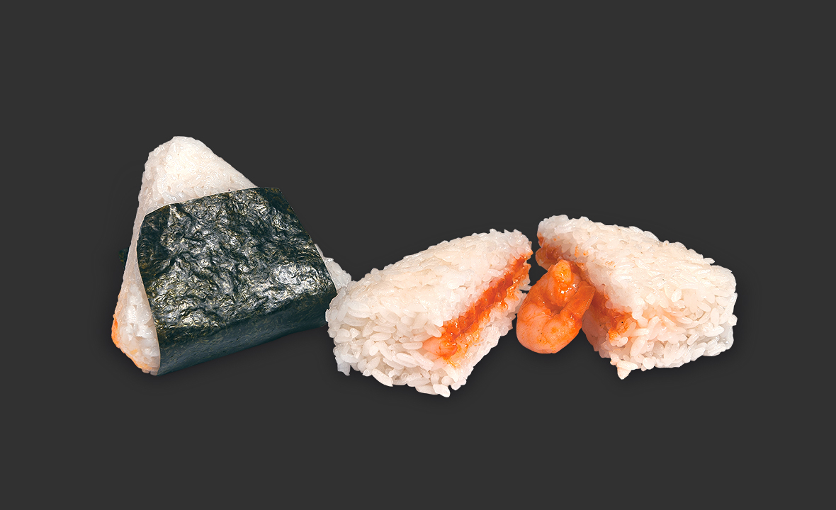  蝦仁飯團 